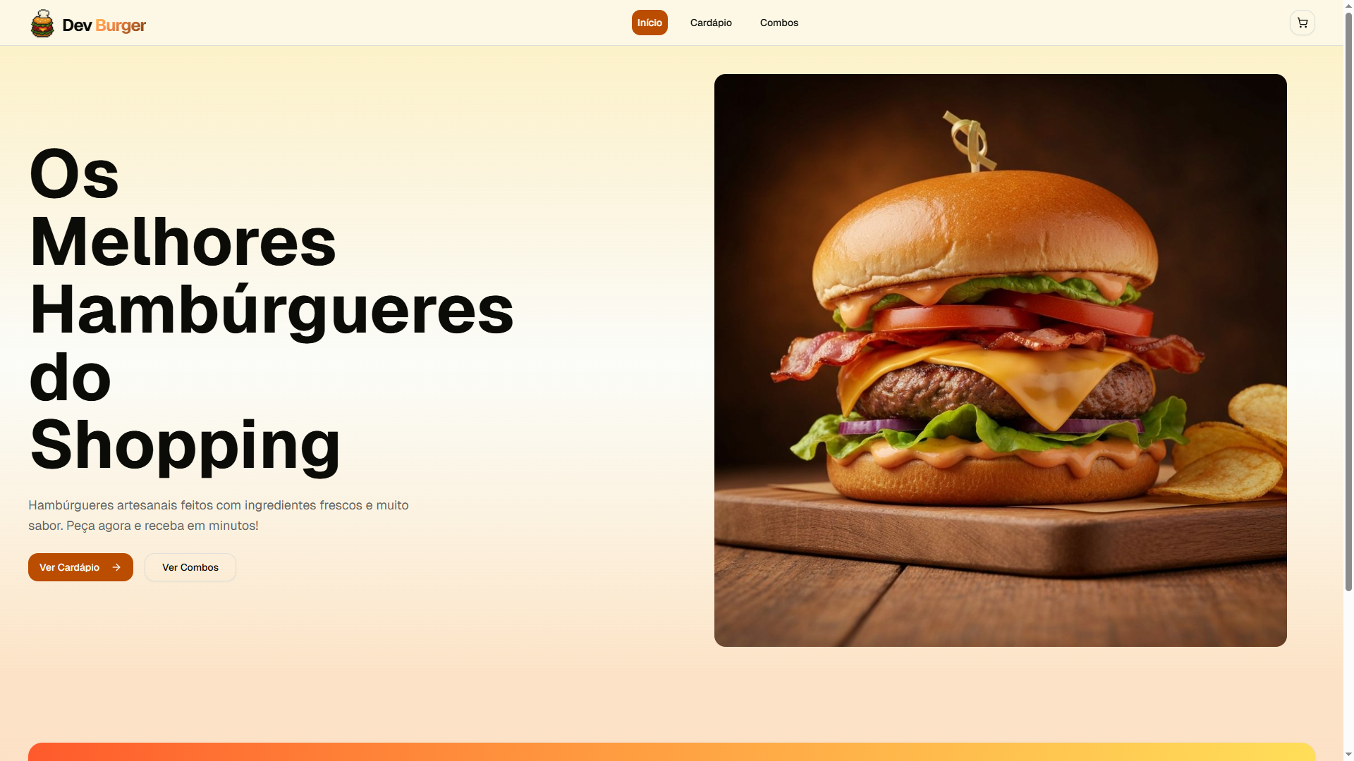 Fast Food Protótipo